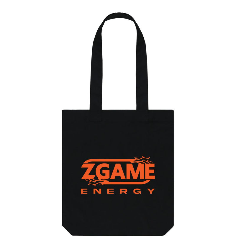 Black Z Game 100% Certified Organic Cotton Tote Bag