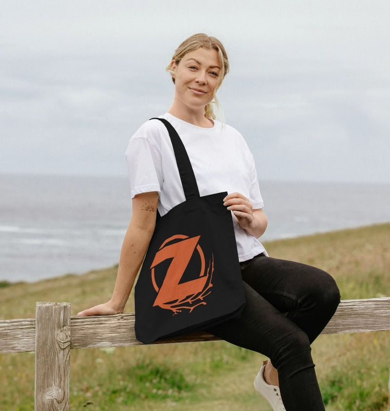 Z Game 100% Certified Organic Cotton Tote Bag