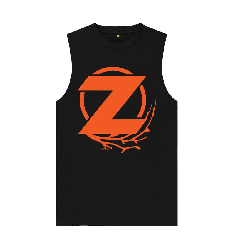 Black Z Game 100% Certified Organic Cotton Men's Vest