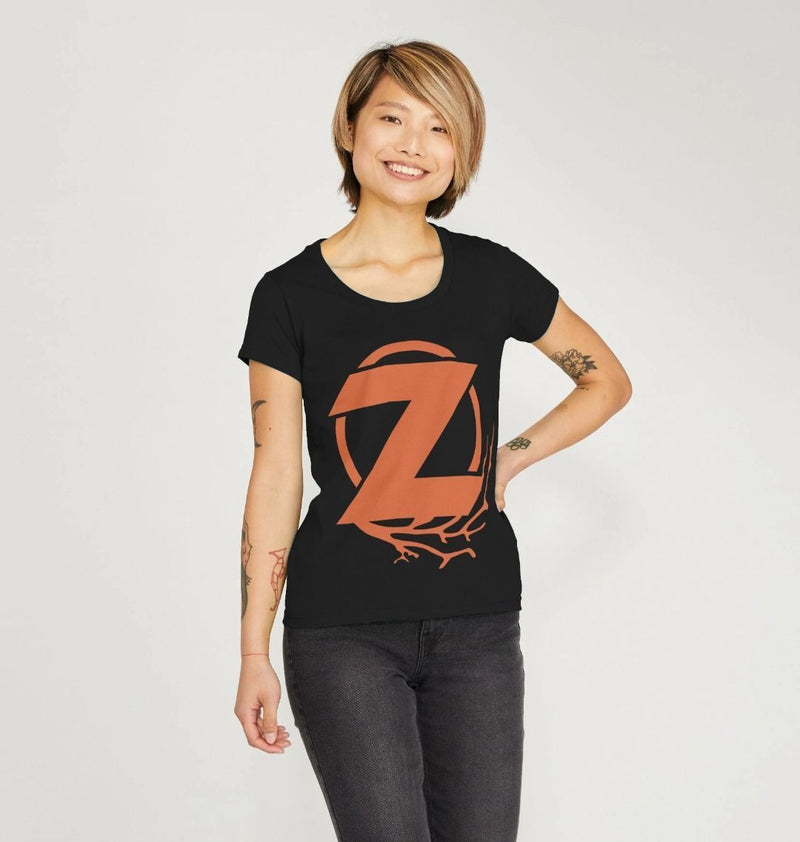 Z Game 100% Certified Organic Cotton Women's Scoop Neck T-shirt